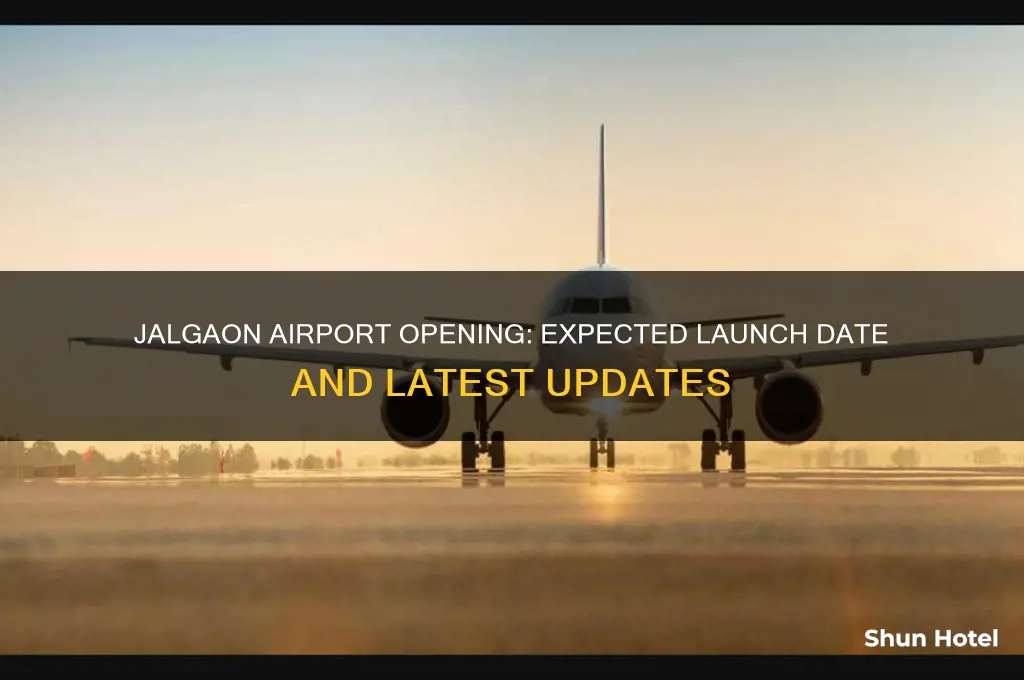 when is jalgaon airport opening