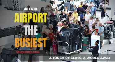 JFK Airport: Busiest Times and Why