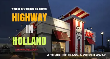KFC Airport Highway Holland: Anticipated Opening Date Revealed