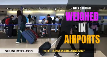 Luggage Weighing: Airport Pre-Boarding Weigh-Ins