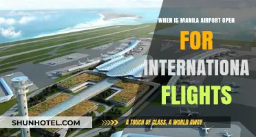 Manila Airport's International Flight Operations: Schedule and Updates