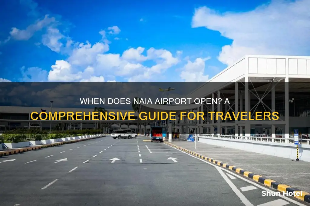 when is naia airport open