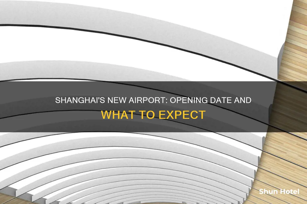when is new airport opening in shanghai