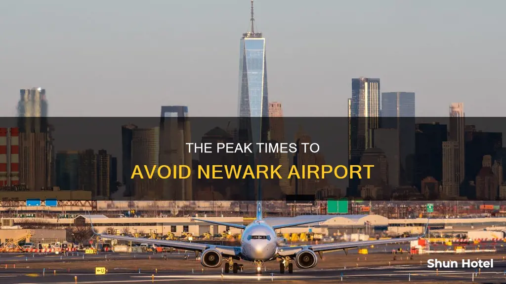when is newark airport the busiest