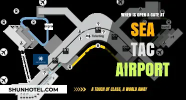 When Does Sea-Tac Airport's Open Gate Policy Apply?