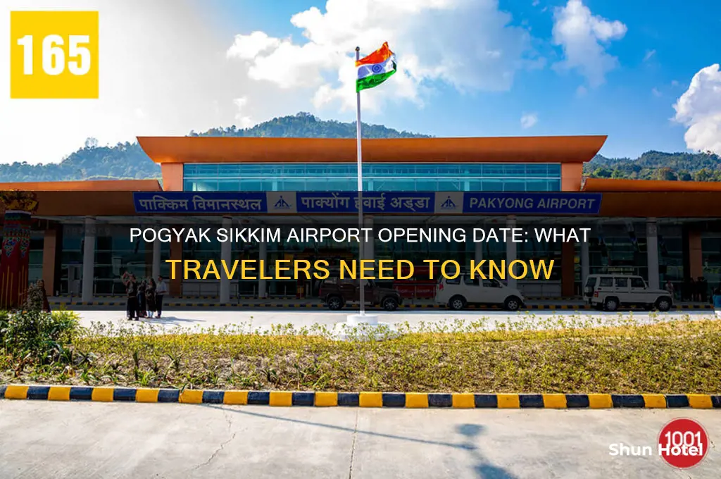 when is pogyak sikkim airport opening