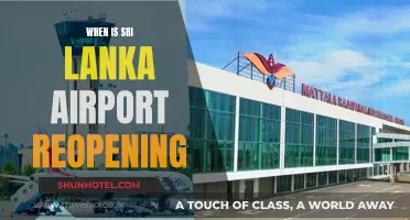 Sri Lanka Airport: Reopening Dates and Travel Plans