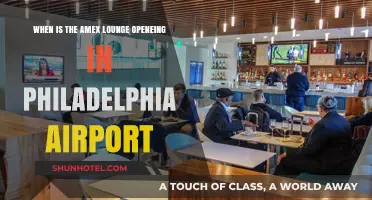 Amex Lounge Philadelphia Airport: Opening Date and What to Expect