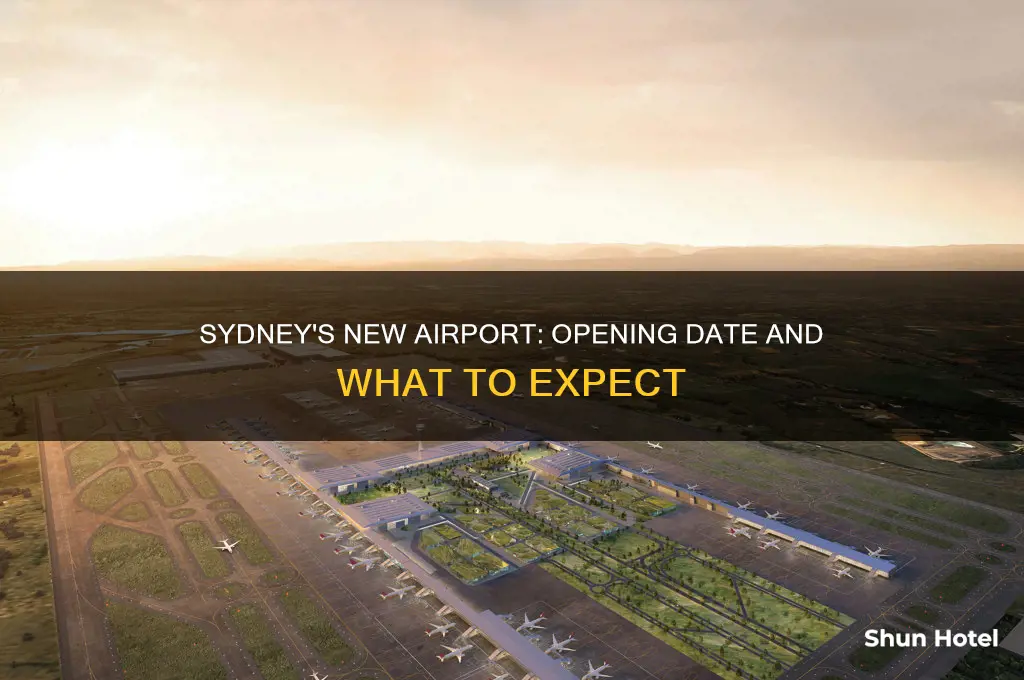 when is the new sydney airport opening