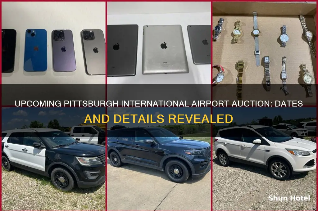 when is the next pittsburgh international airport auction