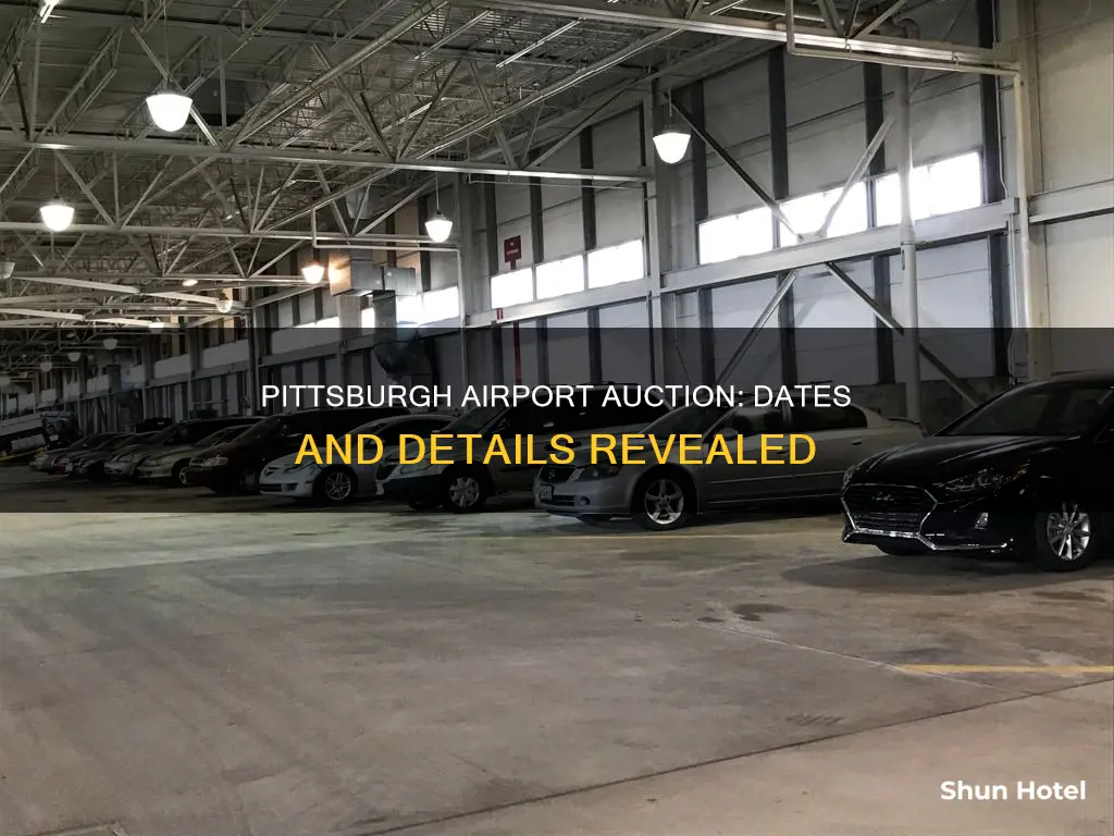 when is the pittsburgh airport auction