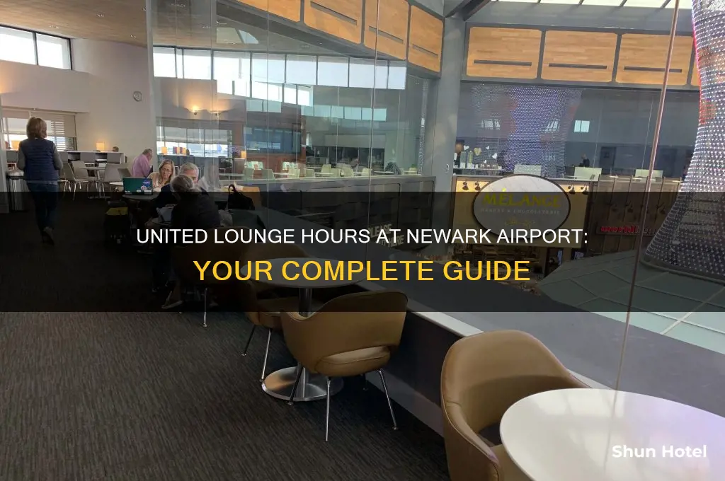 when is the united lounge open in newark airport