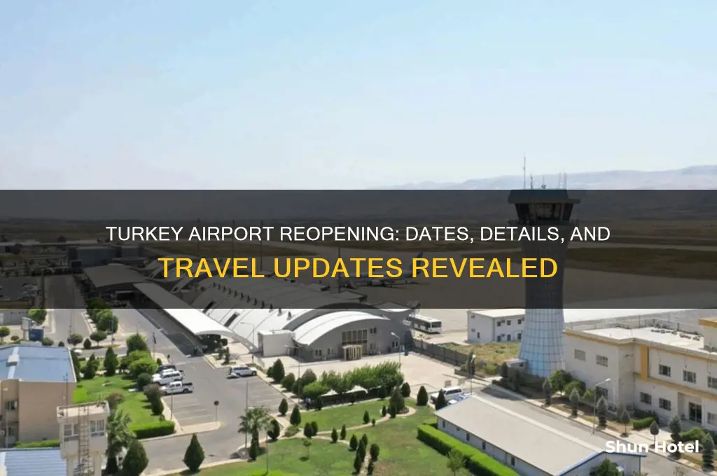 when is turkey airport opening