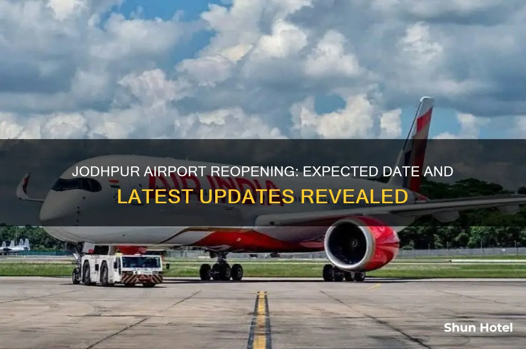 when jodhpur airport will open