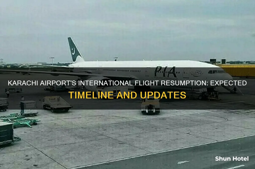when karachi airport will open for international flights