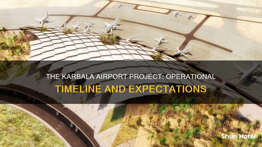 when karbala airport will start working