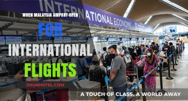 Malaysia Airports Reopen: International Flights Resume, Travel Updates