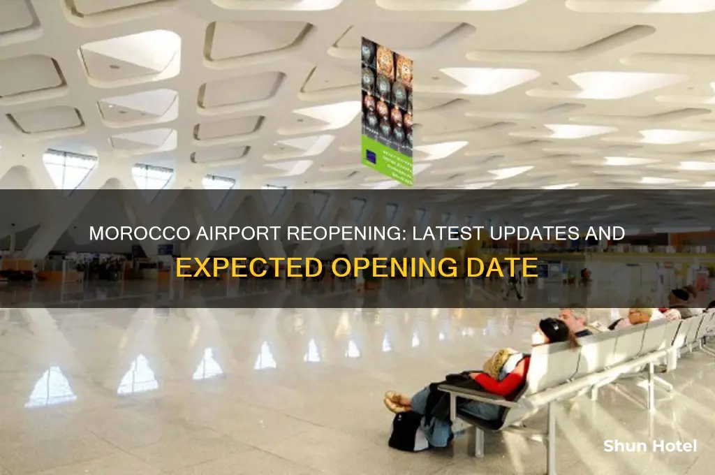 when morocco airport will open