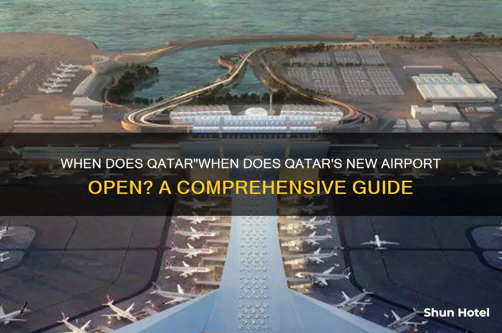 when open qatar airport