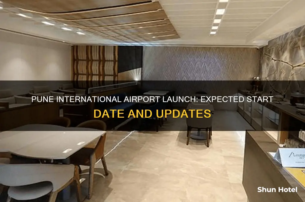 when pune international airport will start