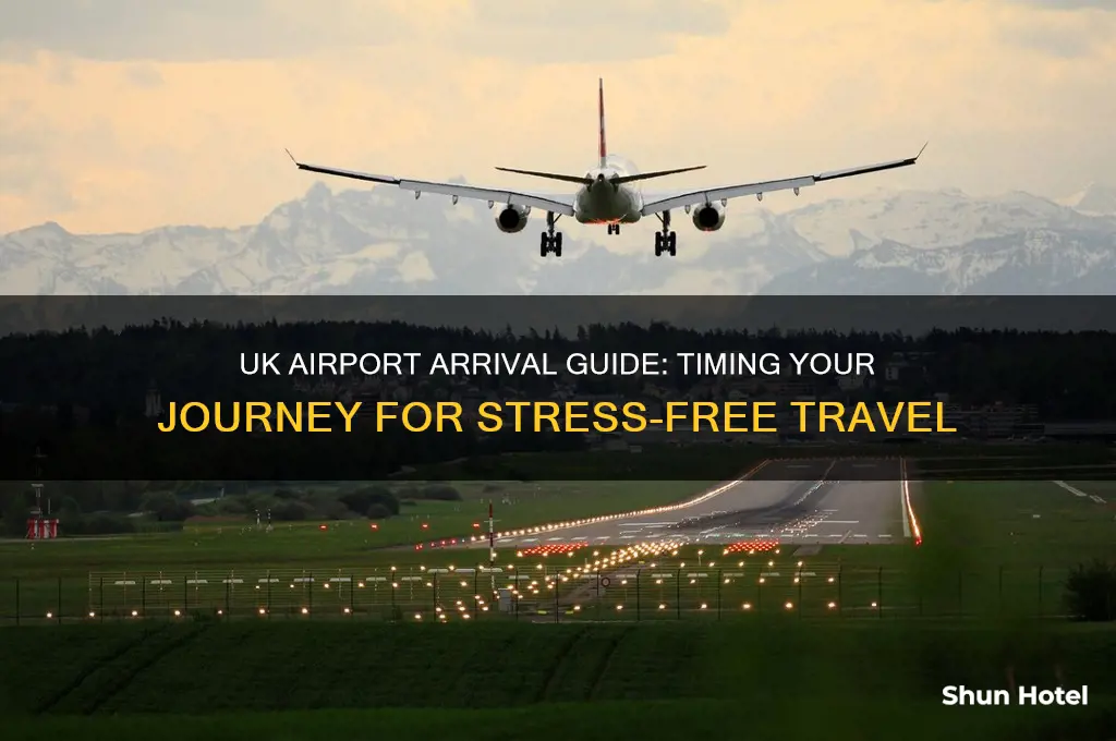 when should i get to the airport uk