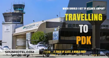 Best Time to Arrive at Atlanta Airport for PDK Flights