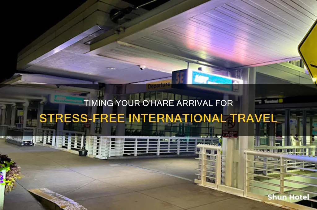 when should you arrive at o
