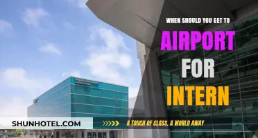 Arriving Early: When to Get to the Airport for Your Internship