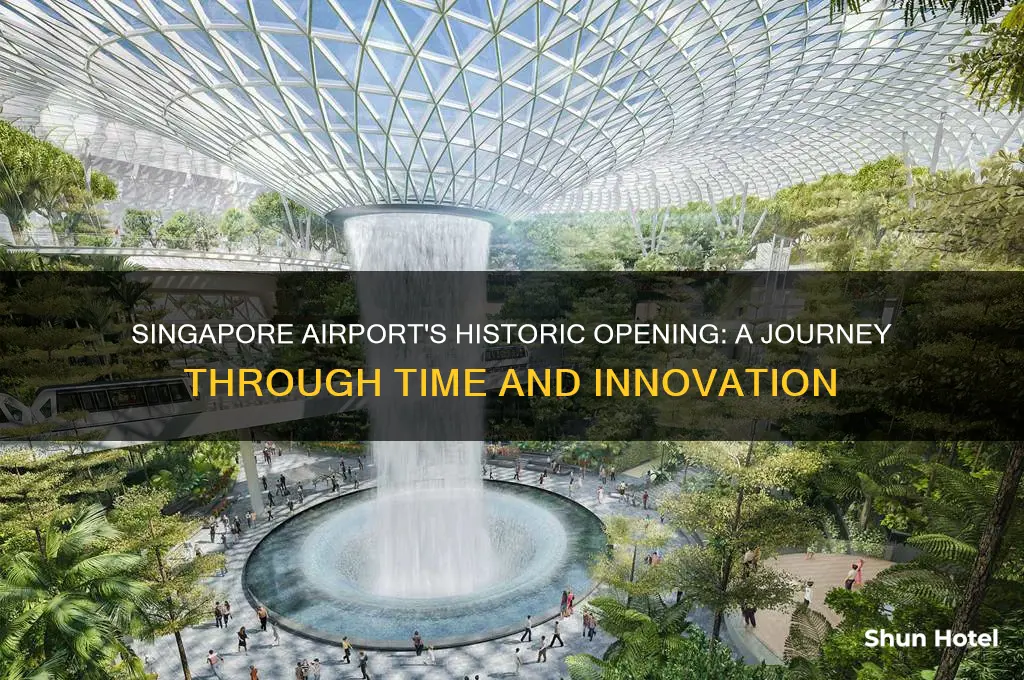 when singapore airport open