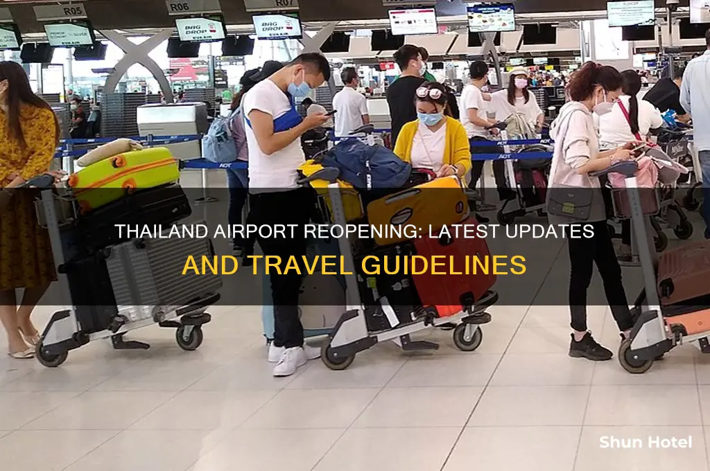 when thailand airport will open