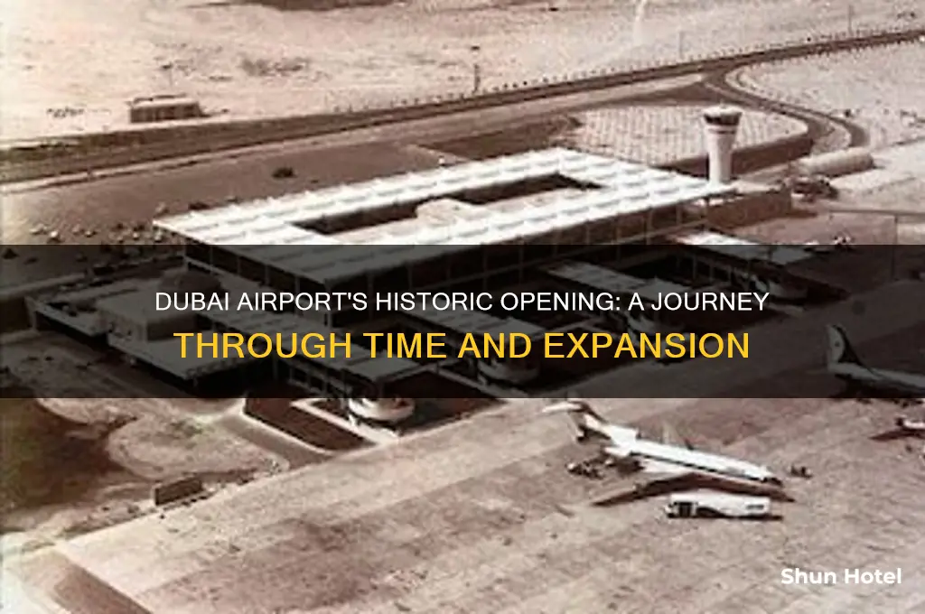 when the dubai airport open