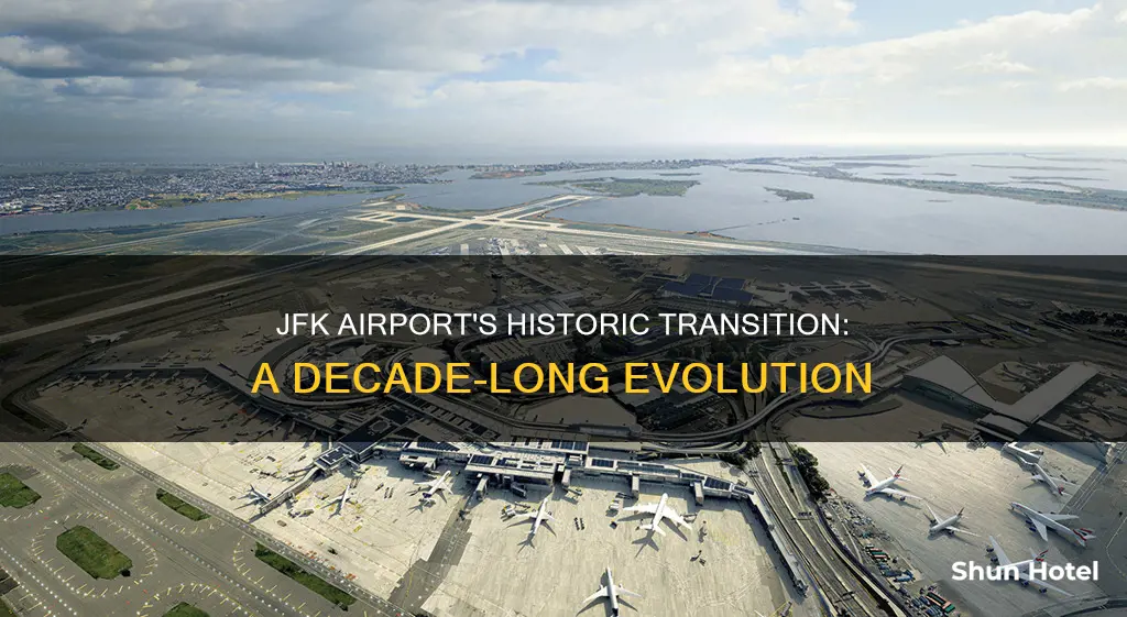 when the jfk airport took t