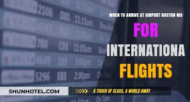 Boston International Flights: Optimal Arrival Times for Stress-Free Travel