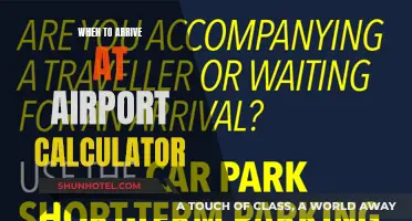 Airport Arrival: Calculating the Perfect Time to Depart