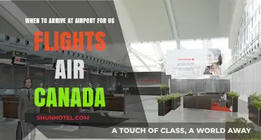 Air Canada US Flights: How Early to Arrive at the Airport?