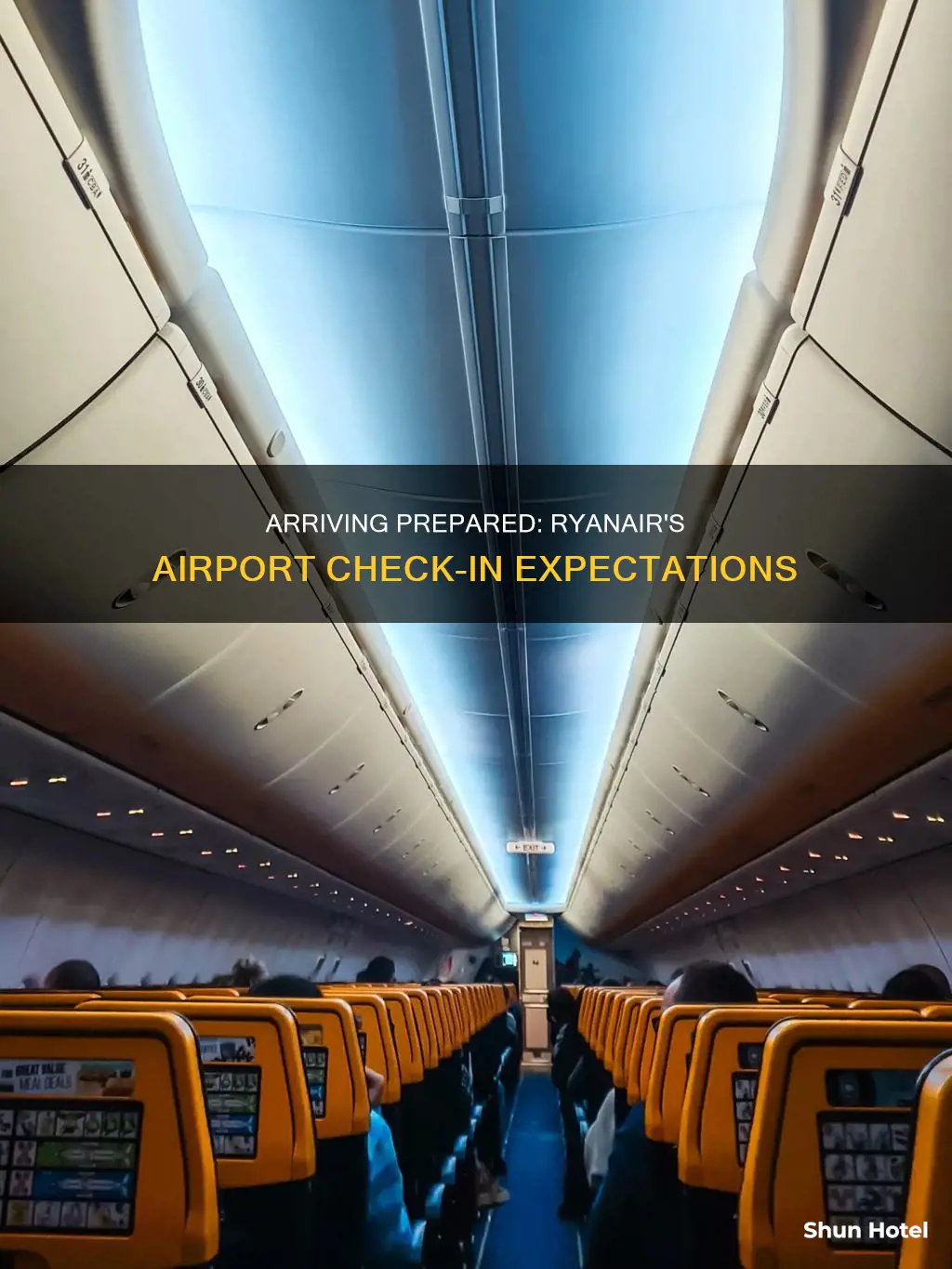 when to arrive at airport ryanair