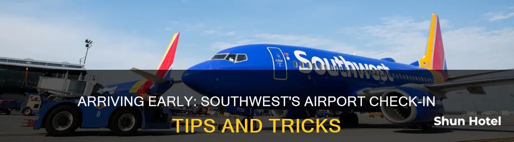 when to arrive at airport southwest