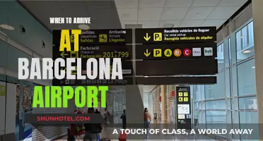Barcelona Airport: When to Arrive for a Stress-Free Trip