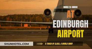 Edinburgh Airport: Best Arrival Time for a Stress-Free Experience