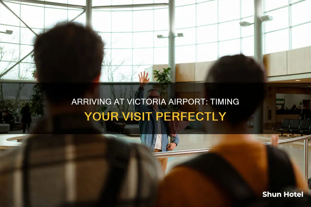 when to arrive at victoria airport