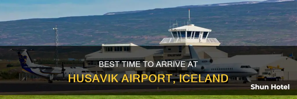 when to arrive husavik airport iceland