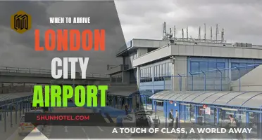 Best Time to Arrive at London City Airport