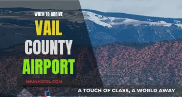 Vail County Airport: Best Time to Arrive for Efficiency