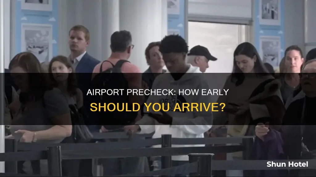 when to be at airport precheck