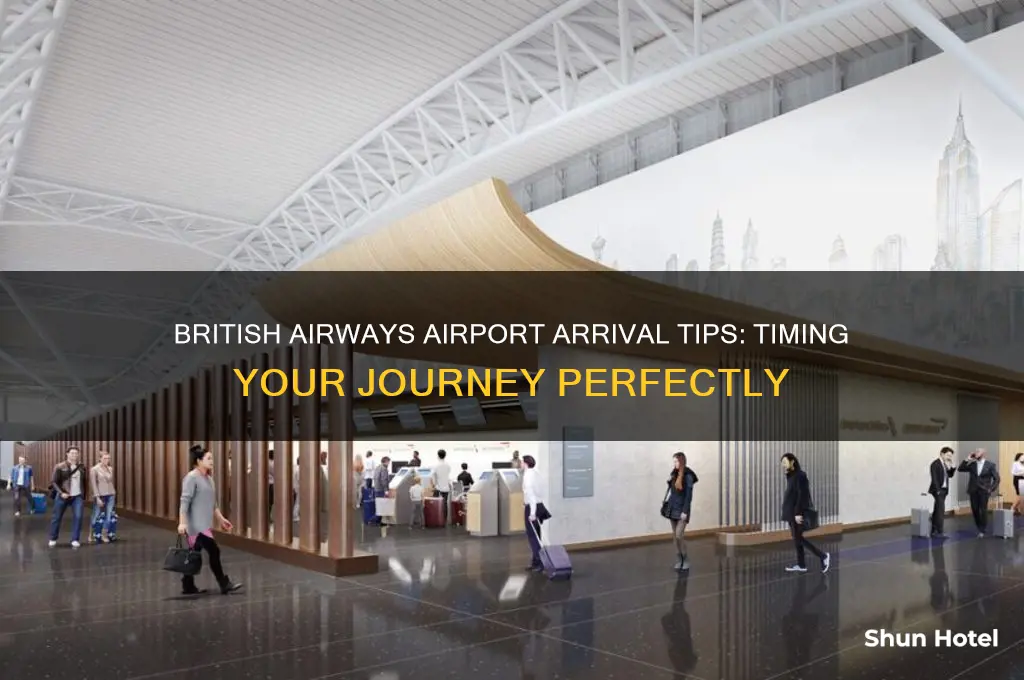 when to get to airport british airways