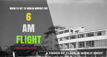 Early Flight to Dublin? Optimal Airport Arrival Time Tips