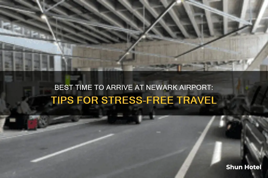 when to get to ewr airport
