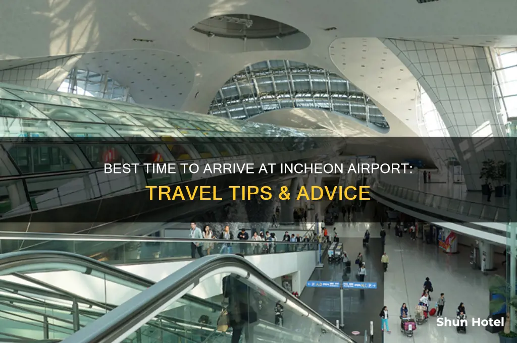 when to get to incheon airport