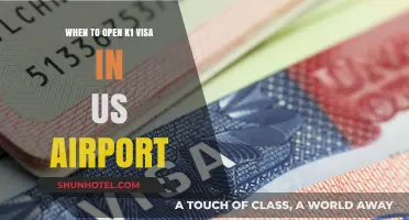 K1 Visa Arrival: When to Open It at a U.S. Airport