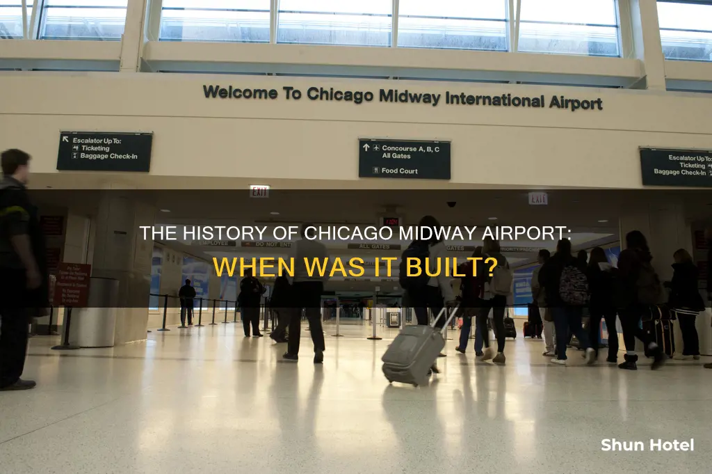 when was chicago midway airport built